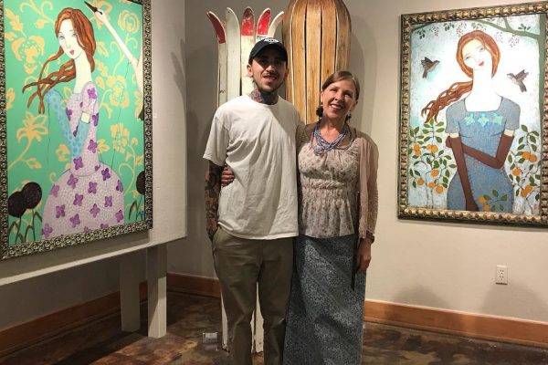 Beautiful show with local artist Heather Barron#utahartist