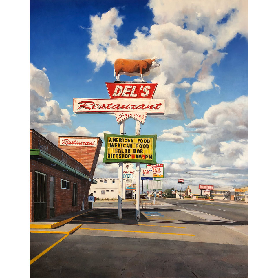 Cow In Clouds by James Randle