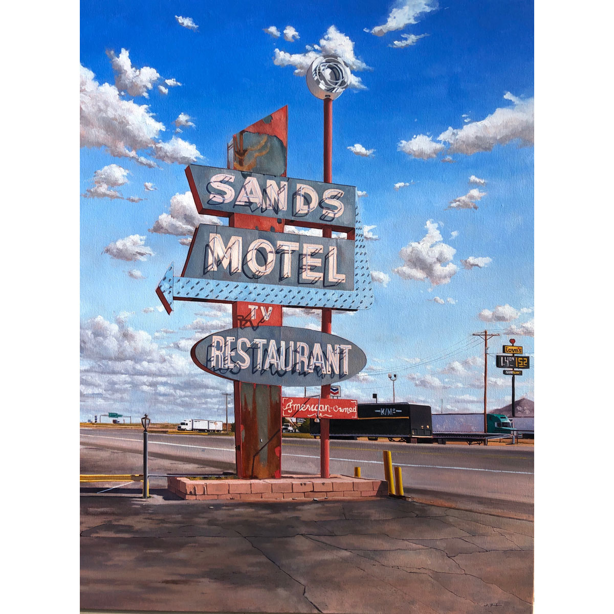 Van Horn, Texas by James Randle