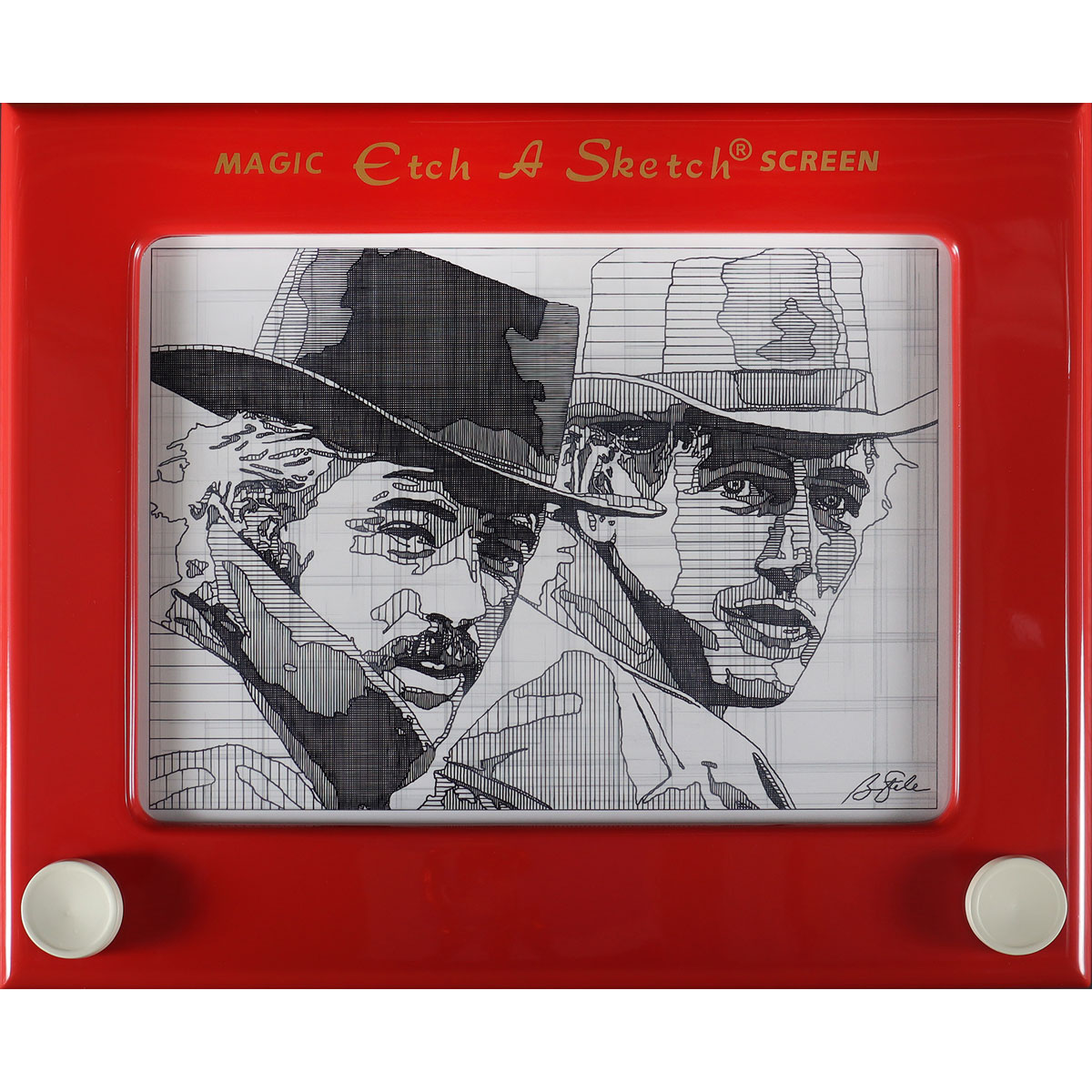 Etch Cassidy And The Sundance Kid by Ben Steele